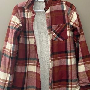 Plaid sweater